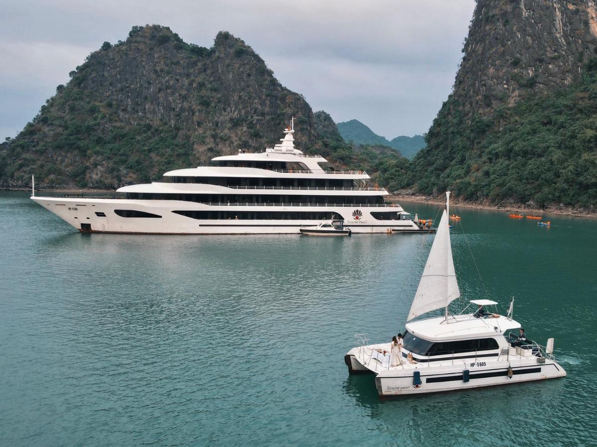 Hotel Scarlet Pearl Cruises - Wonder On Lan Ha Bay Ha Long Exterior foto