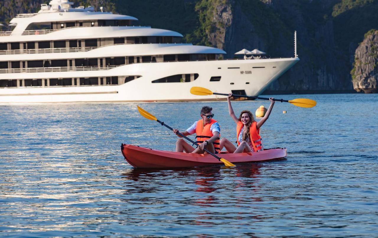 Hotel Scarlet Pearl Cruises - Wonder On Lan Ha Bay Ha Long Exterior foto